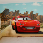 decoration chambre flash mcqueen