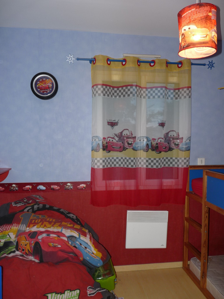 decoration chambre garcon cars