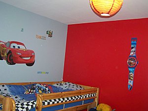 decoration chambre garcon cars