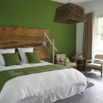 decoration chambre nature vert