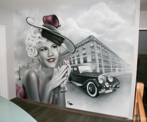 decoration chambre pin up