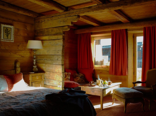 decoration chambre savoyarde