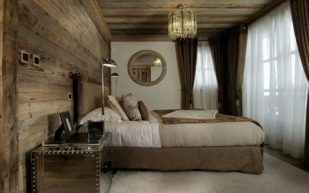 decoration chambre savoyarde