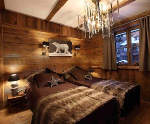 decoration chambre savoyarde