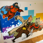 decoration chambre tintin