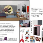 decoration chambre tintin