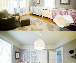 decoration de chambre pour jumeaux