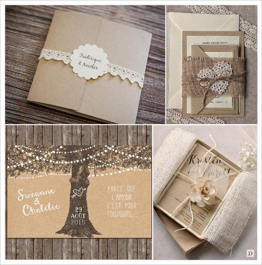 decoration faire part pour mariage