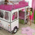decoration lit petite fille