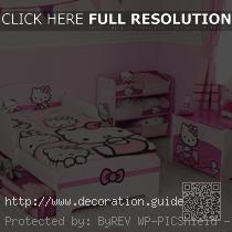 decorations chambre hello kitty