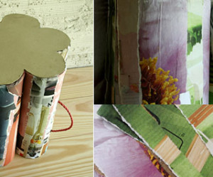 fabriquer deco en carton