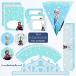fabriquer deco reine des neiges