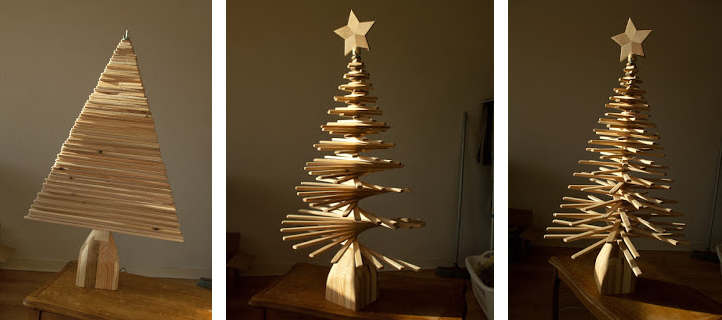 fabriquer deco sapin