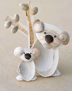 fabriquer une deco avec des coquillages