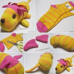 faire un doudou avec des chaussettes
