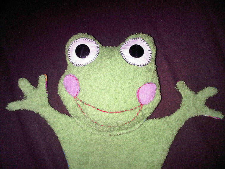 faire un doudou grenouille