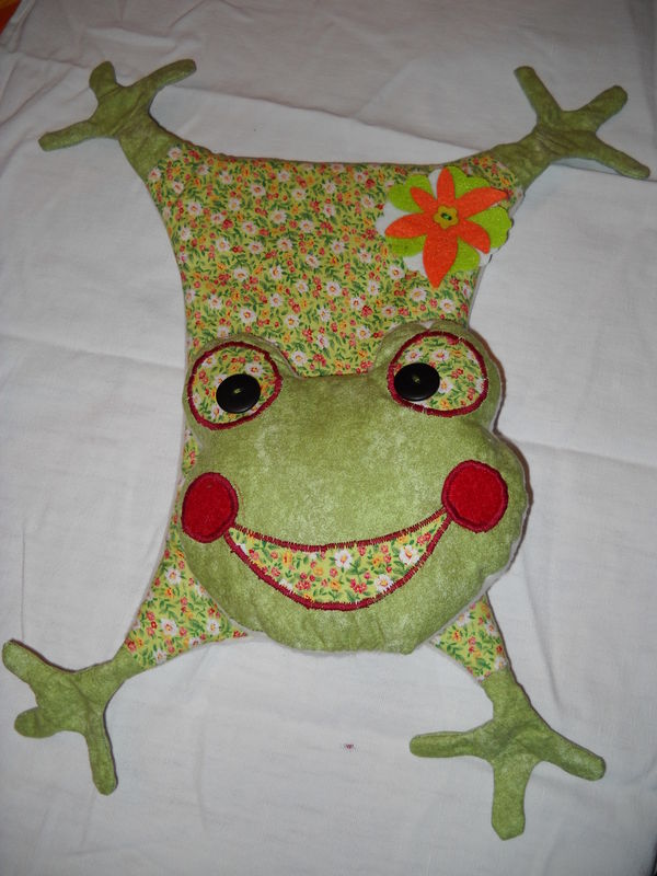 faire un doudou grenouille