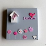 faire un tableau pour chambre bebe