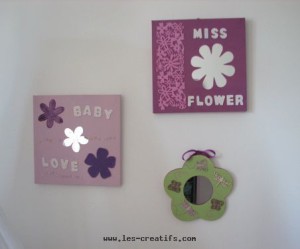 faire un tableau pour chambre bebe