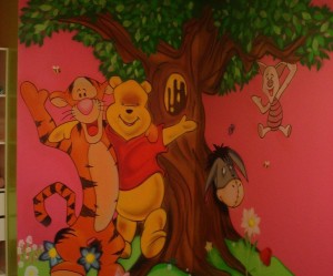 idee deco chambre bebe winnie l ourson
