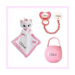 kit doudou tetine personnalise