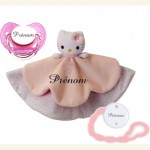 kit doudou tetine personnalise