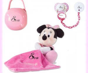kit doudou tetine personnalise