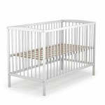 lit bebe barreaux blanc pas cher
