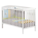 lit bebe barreaux blanc pas cher