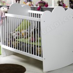 lit bebe barreaux blanc pas cher