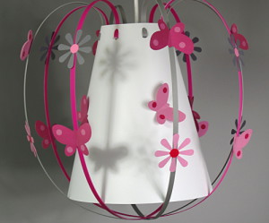 luminaire chambre bebe rose