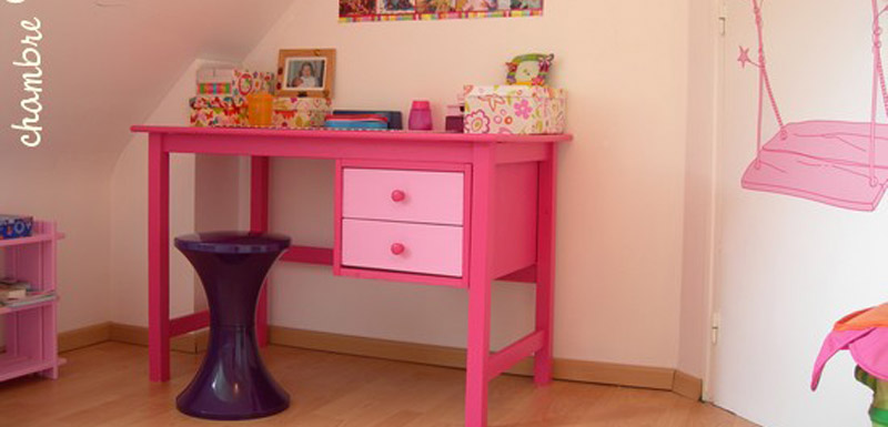 bureau pour les filles