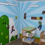 chambre deco mario