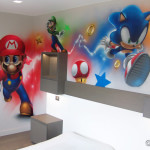 chambre deco mario