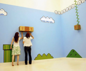 chambre deco mario