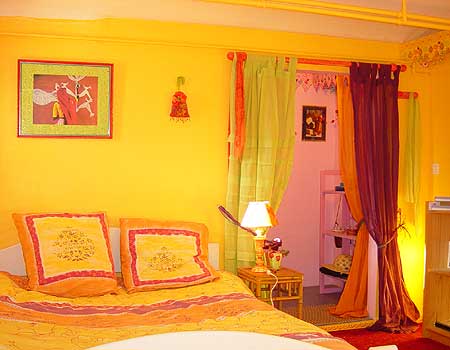 chambre decoration indienne