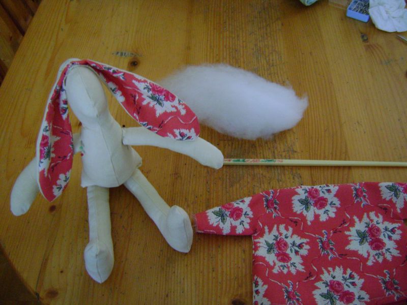 comment faire un doudou lapin en tissu