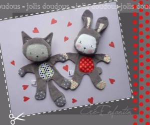 comment faire un doudou lapin en tissu
