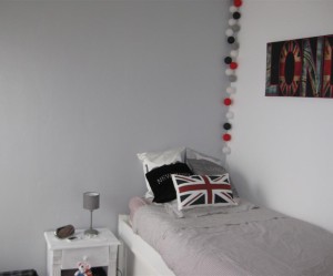 deco chambre ado gris et blanc