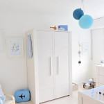 deco chambre bebe bleu ciel
