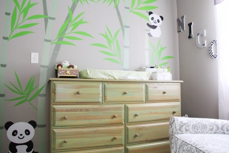 deco chambre bebe panda