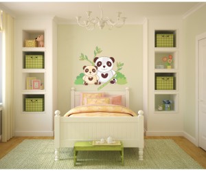 deco chambre bebe panda