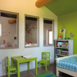 deco chambre bebe vert et chocolat