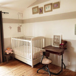 deco chambre bebe vert et chocolat