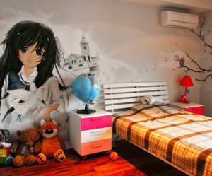 deco chambre garcon manga