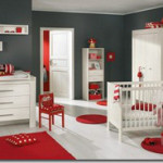 deco chambre garcon rouge