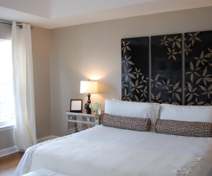 deco chambre lin et taupe