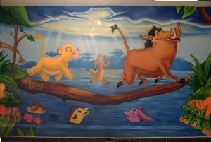 deco chambre roi lion