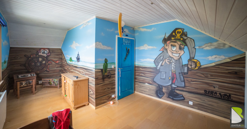 deco chambre theme pirate