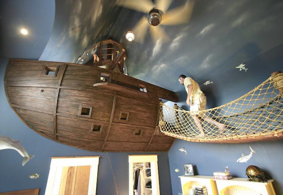 deco chambre theme pirate